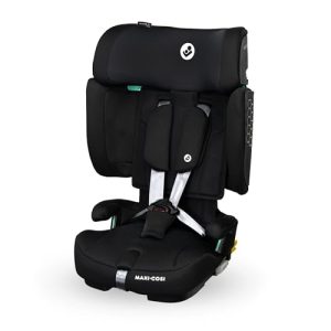 Maxi-Cosi Nomad XL Plus, Silla Coche Evolutiva, 15 Meses a 12 Años, 76-150 cm, Silla Coche Plegable de Viaje, Protección contra Impactos Laterales G-CELL, Bolsa de Viaje, Authentic Black