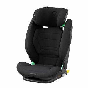 Maxi-Cosi RodiFix Pro² i-Size, Silla Coche Niño ISOFIX, 3 Posiciones, 100-150 cm, 3,5-12 Años, ClimaFlow, Alto/Ancho Ajustables, Protección Frente a Impactos Laterales G-CELL, Authentic Black