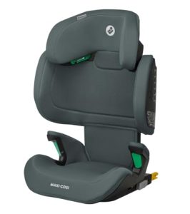 Maxi-Cosi RodiFix R i-Size, Silla Coche Niño ISOFIX, de 3,5-12 años, 100-150 cm, 15-36kg, ClimaFlow, protección impactos laterales G-CELL, altura ajustable, abrochado rápido y fácil,Authentic Graphite