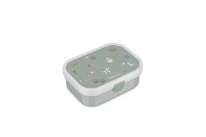 Mepal – Fiambrera Campus – Bento Box para Niños – Lonchera con Compartimento Bento y Tenedor – Fiambrera con Cierre de Clip – Sin BPA y apta para Lavavajillas – 750 ml – Little Farm