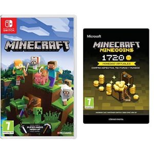 Minecraft (Nintendo Switch) + 1720 Minecoins (Código de descarga)