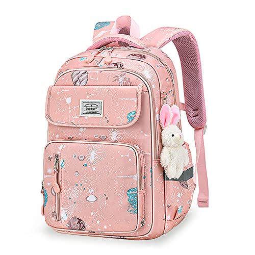 Mochila Escolar Niña Niño Gran Capacidad Mochila Escolar para 7-12 Años Mochila Infantil Impermeable Multicompartimento Cómodo y Transpirable Mochilas Primaria