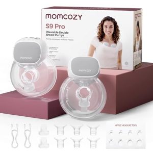 Momcozy S9 Pro Sacaleches Actualizados, 2 Modos, 9 Nivele, Succión 285 mmHg