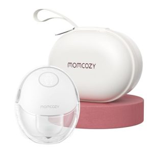 Momcozy Sacaleches Electricos M6, Extractor de Leche Manos Libres Mobile Style Portátil, Ritmo Ideal Para Más Leche, Brida DoubleFit Más Ajustado & Discreto con 3 Modos & 9 Niveles – 24 mm