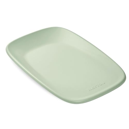Nattou Cambiador bebe – Softy Cambiador silicona bebe de suave espuma de PU – Lavable – 50 x 70 cm – Verde