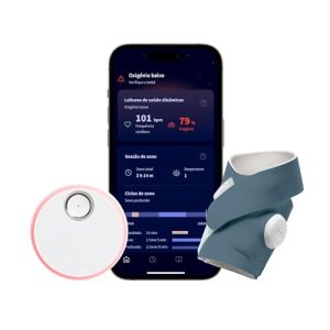 Owlet® Dream Sock Bedtime Blue – Vigilabebés Inteligente Seguimiento de lecturas de Salud en Vivo