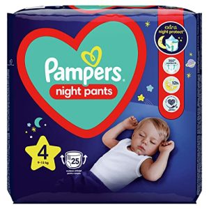 Pampers Pantalones De Noche Pañales De Pañal, 4