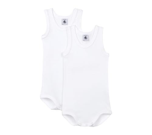 Petit Bateau A01T5, Body Bebé-Niños (Pack de 2), Variante 1, 3 años
