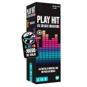 Play Hit – Juegos de Mesa para Adultos, Amigos y Familia – Ideal para Reuniones y Fiestas con Buen Tiempo – Música en Español | Juego de Viaje