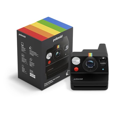 Polaroid – Now+ Generation 3 – Cámara instantánea con conexión Bluetooth – Negra (9160)