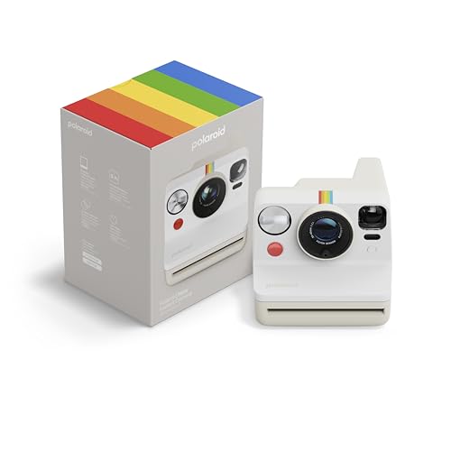 Polaroid – Now Generation 3 – Cámara instantánea – Blanco (9155)