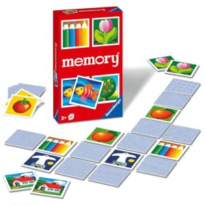 Ravensburger – Memory Children, Juegos de Mesa Niños 3 Años o más, 2-6 jugadores, Juego Cartas, Regalo Niño 3 años, Juegos de Mesa Familia, Versión en Español