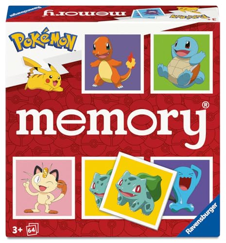 Ravensburger – Memory® Pokemon, Juego de Memoria para niños