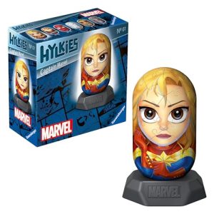 Ravensburger – Puzzle 3D: Hylkies Capitana Marvel, 54 Piezas, Maquetas para Montar, Puzzle 3D Niños, Regalo Niños 8 Años o Más