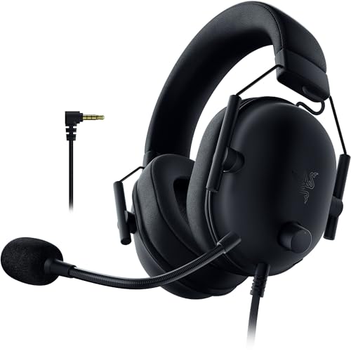 Razer Blackshark V2 X (Xbox) – Auriculares con Cable para la Consola Xbox S|X (250g, micrófono cardioide, Controladores 50mm, cancelación pasiva del Ruido, Conector 3,5mm) Negro