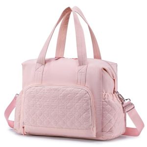 SPAHER Grande 30L Bolsa de Pañales para Mamá Impermeable Bolso Maternidad Hospital con Bolsillos Húmedos Bolso Bebe con Múltiples Bolsillos y Correas Desmontables