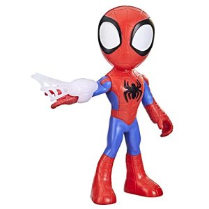 SPIDEY AND HIS AMAZING FRIENDS Marvel Figura Gigante de Spidey de 22.5 cm – Juguete para niños a Partir de 3 años
