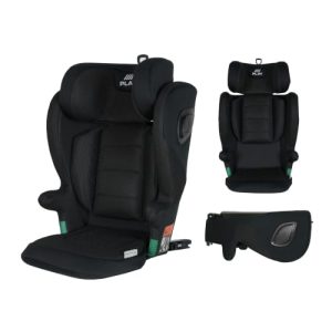 Silla de coche Play Protector i-Size grupo 2/3, con isofix, ECE-R129, Respaldo. Para niños de 3 a 12 años, de 100 a 150cm de altura. Color Negro