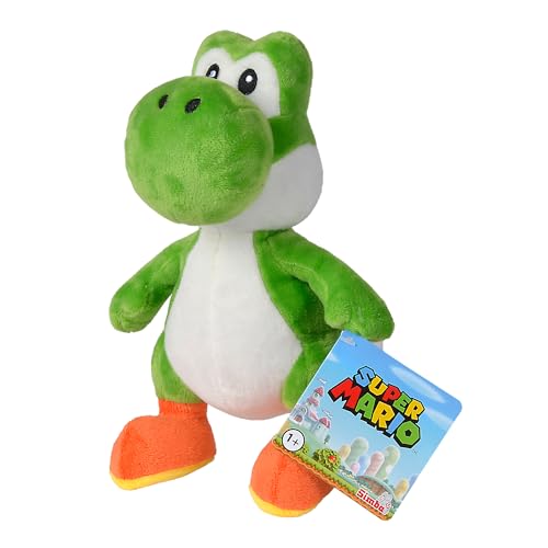 Simba Toys Peluche Yoshi, Adecuado Desde los Primeros Meses de Edad, 20 cm (109231009YOS)