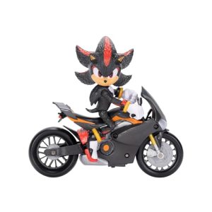 Sonic 3 la Película – Figura Shadow de 15 cm Articulada – Incluye Moto de Shadow – de Jakks Pacific