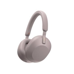 Sony WH-1000XM5 Auriculares Inalámbricos con Cancelación de Activa de Ruido Nivel Premium, Audio Espacial Personalizado, hasta 30h de Batería, Auriculares de Diadema Bluetooth, Rosa Palo