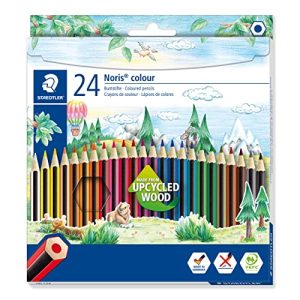 Staedtler 185 C24 – Lápices de colores, 24 Unidades (Paquete de 1), Multicolor