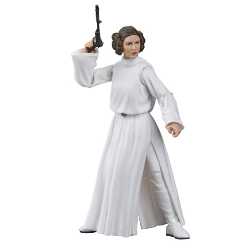 Star Wars The Black Series, Princesa Leia Organa, Star Wars: Una Nueva Esperanza, Figura Coleccionable de 15 cm