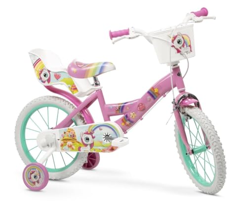 TOIMSA Bicicleta Unicornio 16″ (5/8 años)