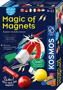 Thames & Kosmos , 7616595, Magic of Magnets, Multi-Lingual Kit, Fun Science, Stem Experiment Kit, Ages 8+