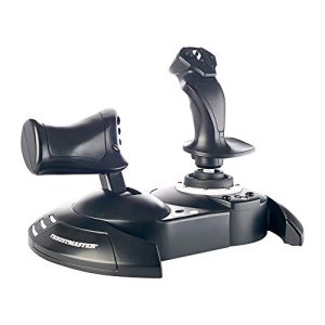 Thrustmaster T.Flight Hotas One – Joystick y Mando de Potencia para Xbox Series X|S, Xbox One y PC (Licencia Oficial, Acelerador Desmontable, 14 Botones de Acción) Negro
