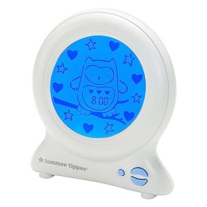 Tommee Tippee Groclok Reloj Entrenador del Sueño, Alarma y Luz Nocturna para Niños, Alimentación por USB, White (499051)