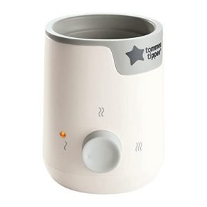 Tommee Tippee calentador eléctrico de biberones y comida, calienta la comida en minutos, temporizador automático, funciona con selector, blanco