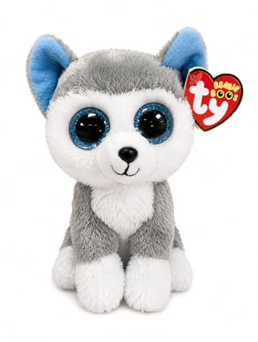 Ty 36006 – Slush, Husky Beanie Boo peluche, 15 centimetri