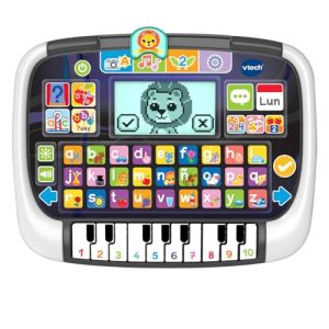 VTech – Panel Educativo con Piano Tablet Infantil Multi-App, Tableta Interactiva y Musical, Juguetes Niños +2 Años, Versión ESP