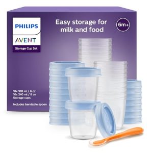 Vaso de almacenamiento de comida Philips Avent (modelo SCF721/20)