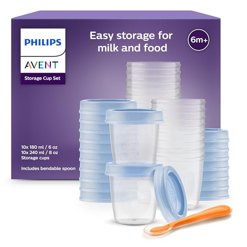 Vaso de almacenamiento de comida Philips Avent (modelo SCF721/20)