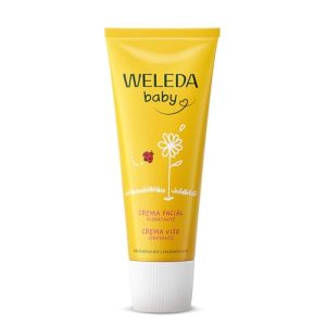 Weleda – Crema Facial de Caléndula para Bebé, Cuida, Calma, Protege y Aporta Hidratación, Apto para Pieles Sensibles y Secas – 50 ml