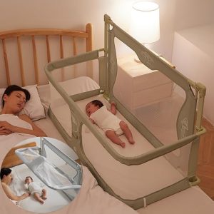 XYLDGPTL 3 En 1 cunas para Bebes, 120x50cm, Moises para Bebe, Cuna colecho, Cama para bebé, cunas Plegable, Next To Me, Cama Cuna Convertible