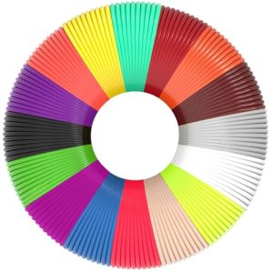 Yungden Filamento PLA para Bolígrafo 3D, 15 Colores 1,75mm Lapiz 3D Filamento Recargas, Utilizado con MYNT3D, SCRIB3D, Saywe, yummici, Acdolf Pluma de Impresión 3d (Bolígrafo 3D no Incluido)