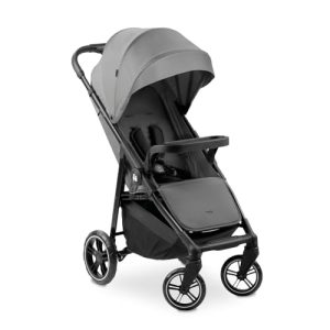hauck Shop N Care Carrito Bebé hasta 22 kg – Silla de Paseo Ligera Reclinable – Carro con Bandeja – Plegado Compacto – Capota UPF 50+ – Grey
