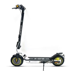 smartGyro Z-One 2 Gray Certificado – Patinete eléctrico Certificado de 36V 400W,Batería 8 Ah,hasta 30Km,Ruedas 10″ Neumáticas,Triple frenada,App App Smart Core,Certificado DGT,Segunda Generación