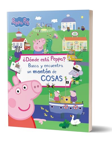 Peppa Pig. Libro juguete – ¿Dónde está Peppa?: Busca y encuentra un montón de cosas
